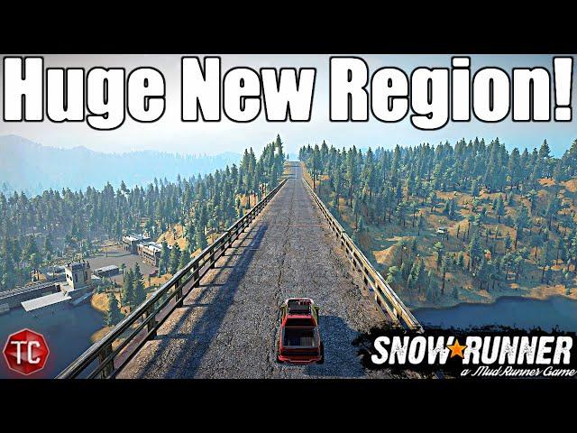 SnowRunner: Nobody Saw This NEW, 3 MAP REGION Coming! (Your New Home!?)