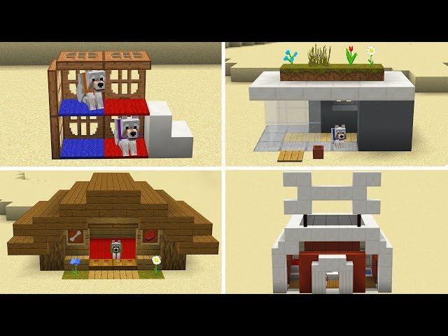 Minecraft: Top 5 Cool House For Dog