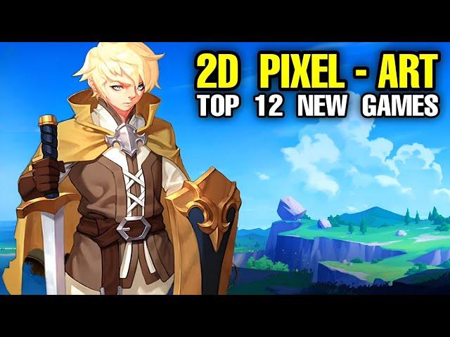 Top 12 NEW PIXEL ART GAMES MOBILE | Best 2D pixel-art game Android iOS (New Update)