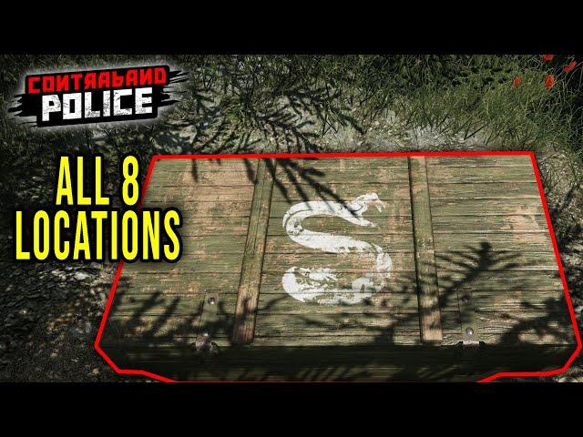 OBERANKOV CASH - ALL BURIED MONEY CHESTS LOCATIONS - Contraband Police Tips #3 | Radex