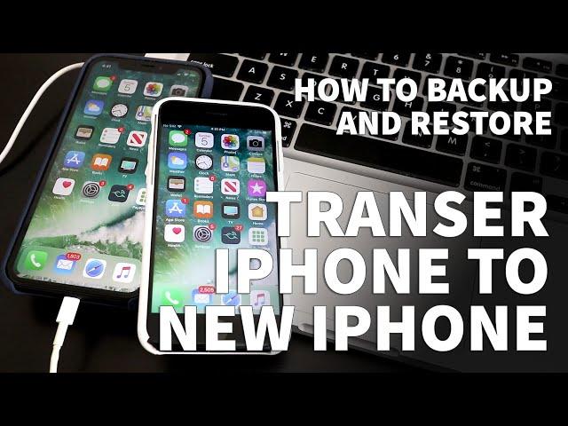 Transfer iPhone to new iPhone – iPhone Restore with iTunes - Backup iPhone to New iPhone iTunes