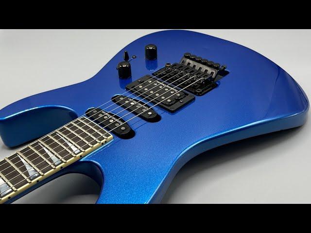 Jackson USA SL-1 Soloist in Cobalt Blue Unboxing and Tone Test Demo