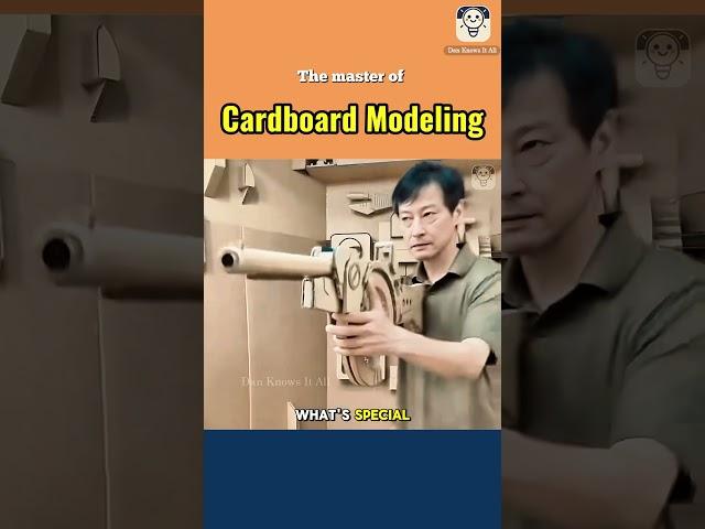 The master of cardboard modeling