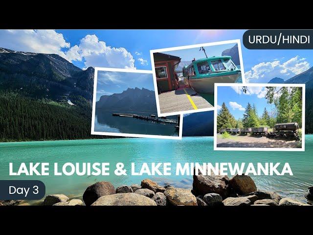 Lake Louise | Lake Minnewanka Cruise | Ghost Town Banff National Park | Day 3 Alberta Travel