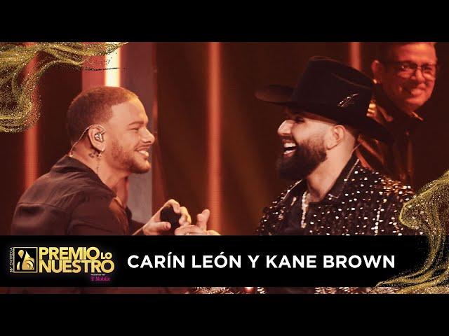 Carin León y Kane Brown juntos con 'The One (Pero No Como Yo)' | Premio Lo Nuestro 2024