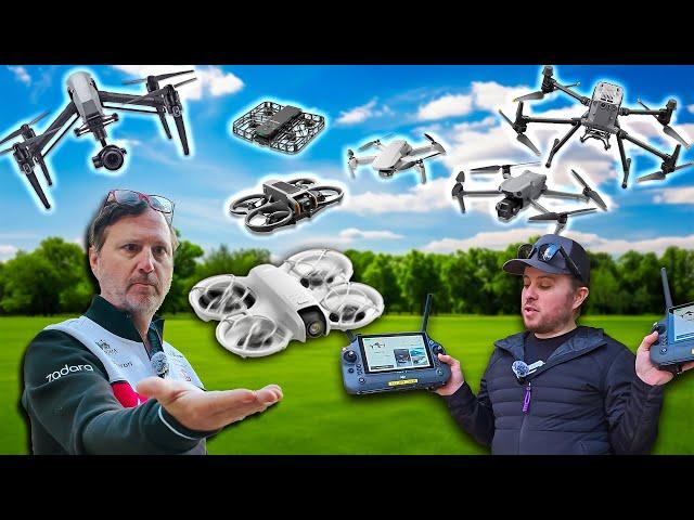 Surprising Results Comparing DJI's Top Drones