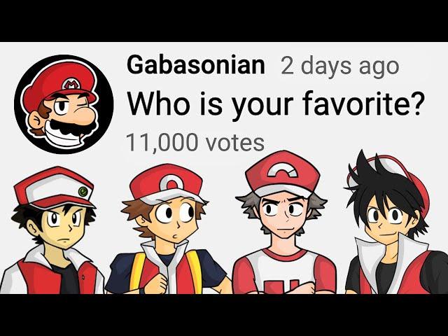 Who’s Your Favorite Pokémon Trainer Red?