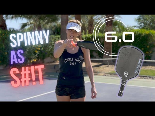 Double Black Diamond is Spinny as S#!t!! | Top Pro Jilly B Reviews SIX ZERO Paddle