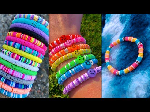 Clay Bead Bracelet TikTok Compilation |Bracelet Edits Shorts & Reels|Small Business #124