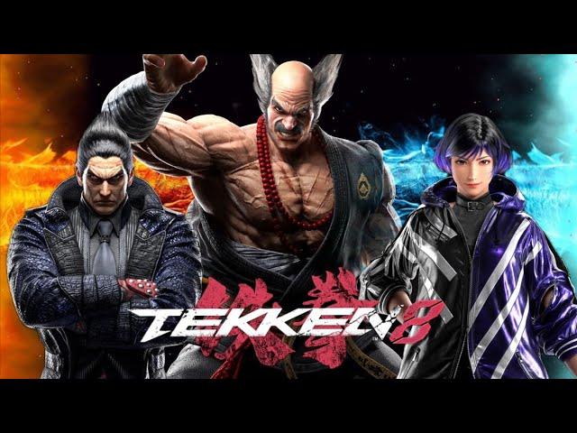 Tekken 8 Heihachi early high level gameplay vs Kazuya and Reina !!!