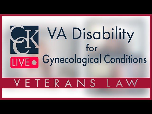 VA Disability Ratings for Gynecological Conditions