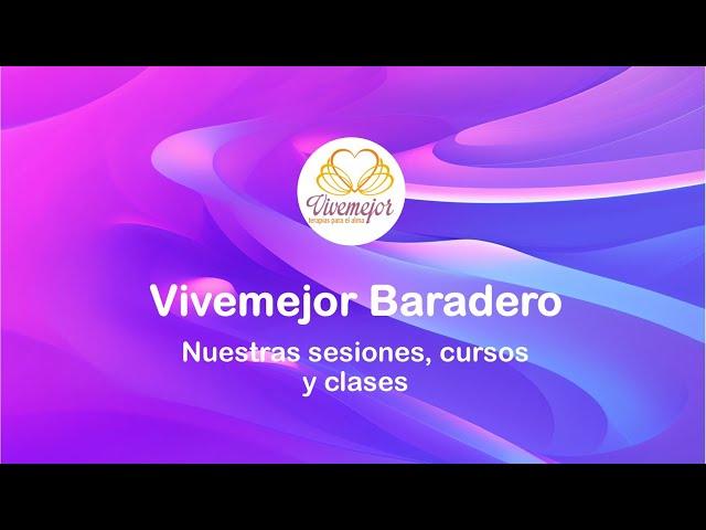 Vivemejor Baradero - Nuestras clases, cursos y sesiones 