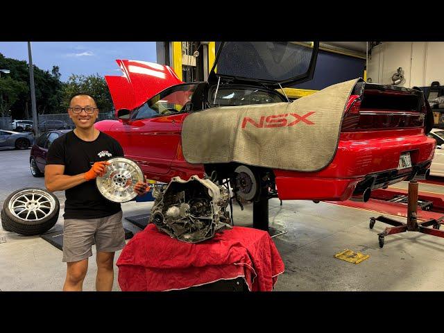 1994 Acura NSX NA1 // Upgrade SOS Clutch and KoyoRad Cooling System | ABS System Delete (Ep 4)