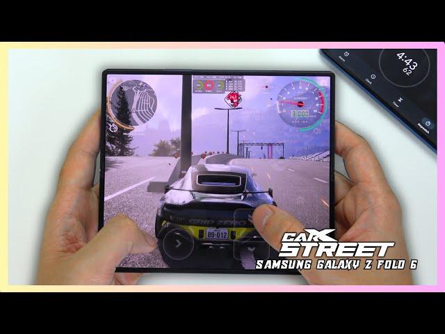 Samsung Galaxy Z Fold 6 CarX Street Gaming test Update