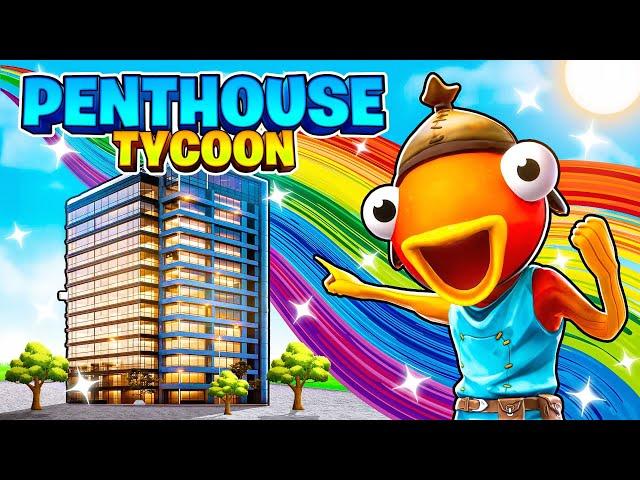 GUIDE PENTHOUSE TYCOON MAP FORTNITE CREATIVE - MAGICAL STAIRS, KEYCARDS, REBIRTH, 100% COMPLETED