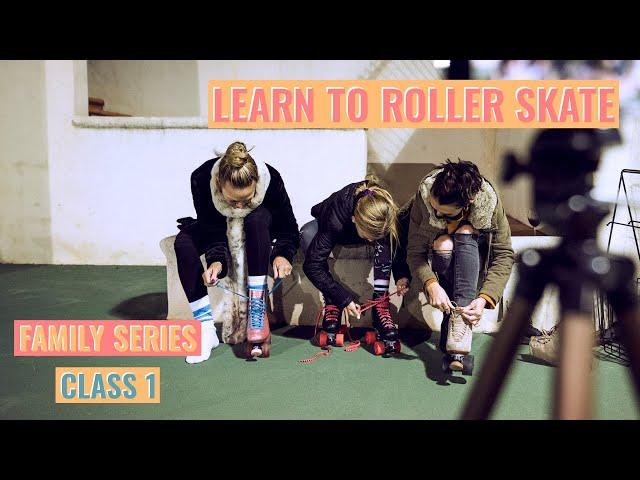 How to Roller Skate for Beginners! Learn to stand, roll, fall, and stop!