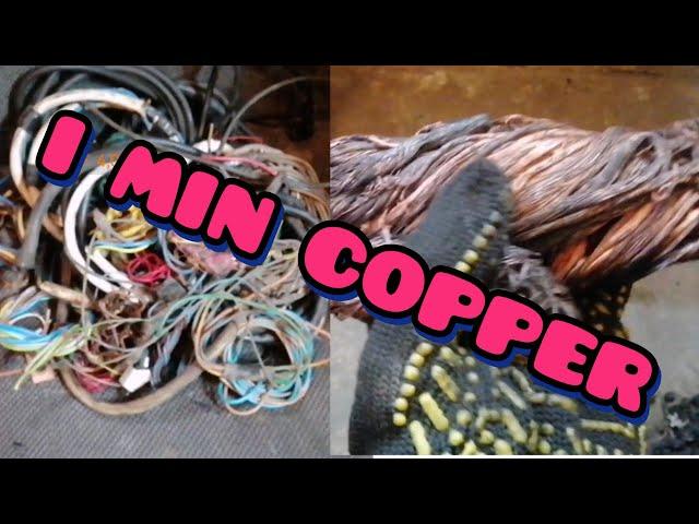 How to burn Copper Wires without Smoke and harm to Nature.