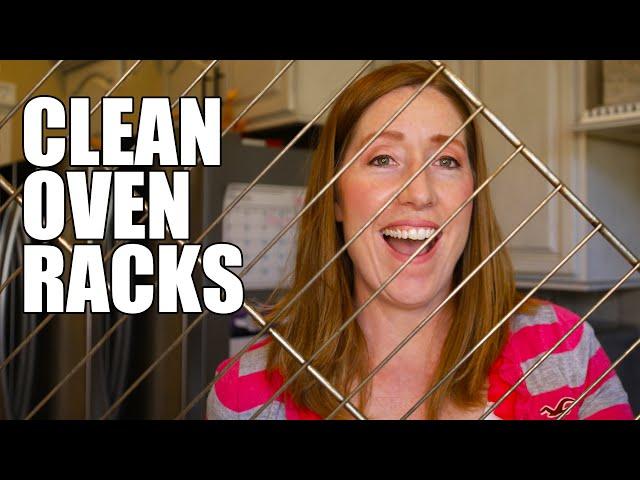 The INSANELY Easy Way to Clean Oven Racks | Try This When you Don't Want to Scrub