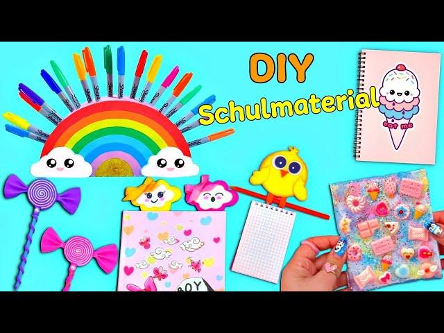 10 DIY-IDEEN FÜR SCHULMATERIAL