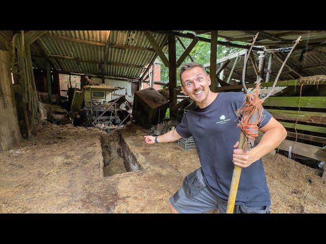 Exploring the Abandoned Barns on my New Land! 