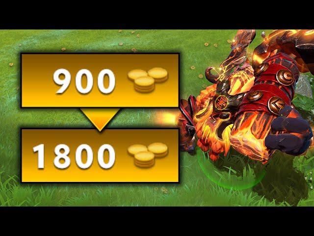 how to farm fast on Earthshaker Dota 2