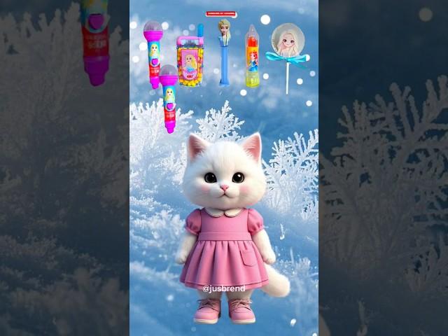 Pinky Kitten #catvideos #catlover #frozen #letitgo #cutecat #cat #trendingshorts