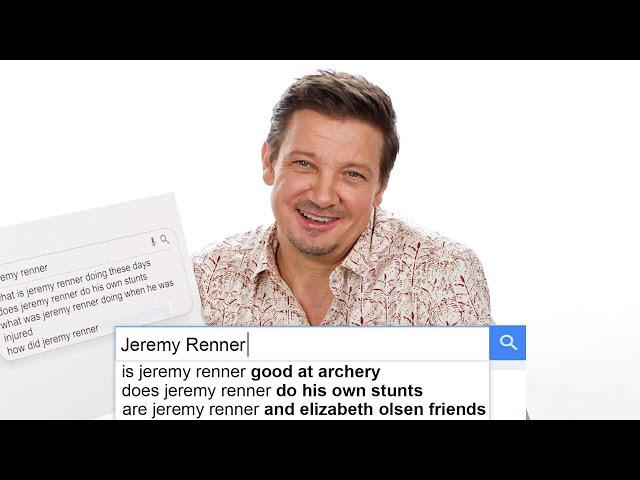 Jeremy Renner Answers The Web's Most Searched Questions | WIRED