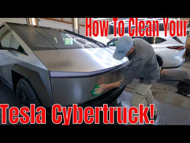 How To PROPERLY Clean, Prep, Protect Your Tesla Cybertruck. Step By Step Tutorial.