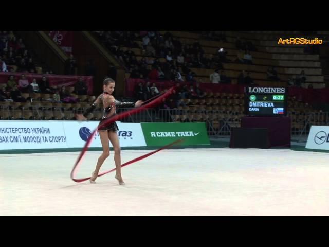 DMITRIEVA Daria (RUS) Ribbon -2008 World Cup Kiev "Deriugina Cup" 2008-03-21 -HD1080 ДМИТРИЕВА Дарья