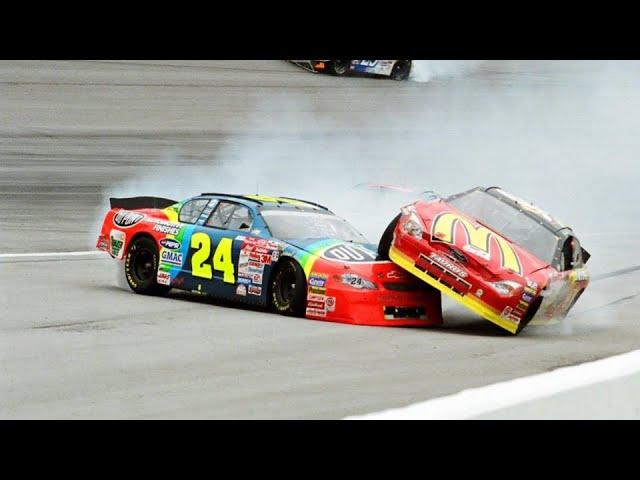 Worst Jeff Gordon Crash Every Year (1993-2015)