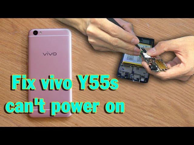 How to fix vivo y55s can't power on - Replace the main y55s - how to open vivo y55s back cover