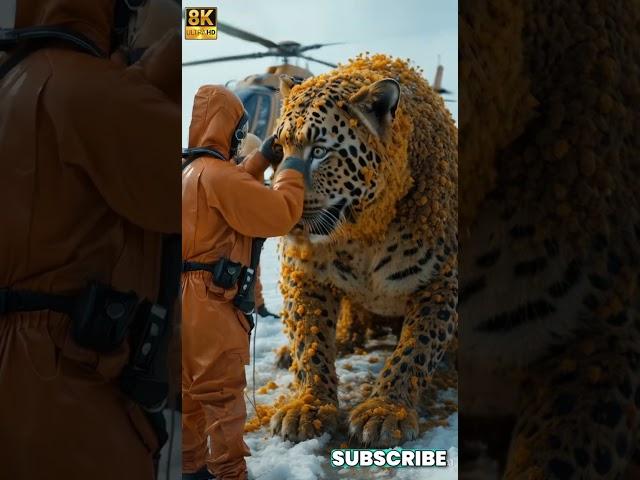 Heroic Rescue Team Saves Tiger from PARASITIC Nightmare!  #saveanimals #animalrescue
