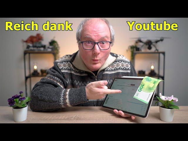 Reich mit Youtube? Meine Einnahmen 2022