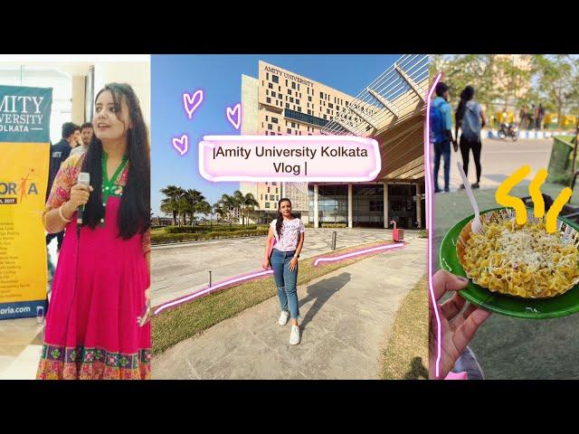 Life at AMITY UNIVERSITY KOLKATA  | Exploring my university| Review|Luxury college in Kolkata