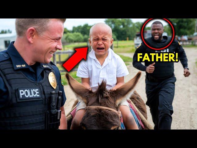 Police Officer Forces Black Child with Cancer to Sit on a Donkey, Unaware His Father Is an FBI Agent