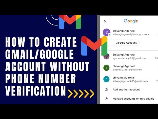 How to Create Gmail Account Without Phone Number 2023