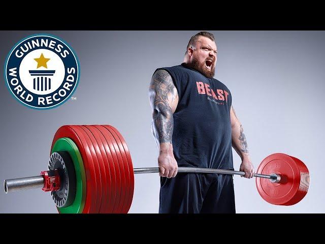 Eddie Hall: World's Strongest Man - Guinness World Records
