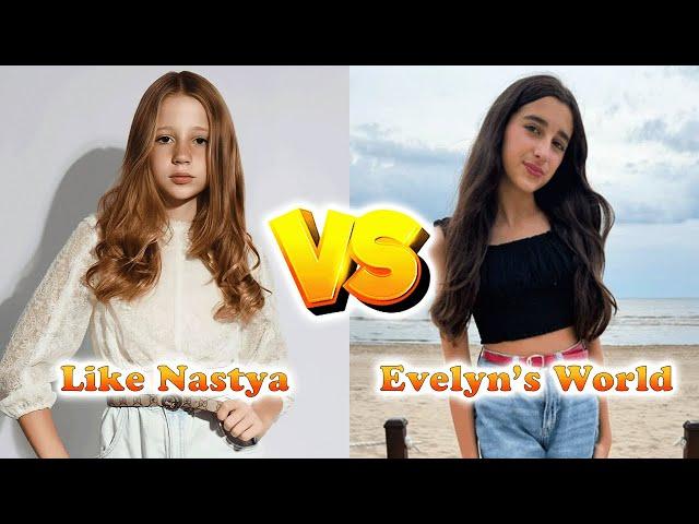 Like Nastya VS Evelyn's World Extreme Transformations   From Baby To 2025