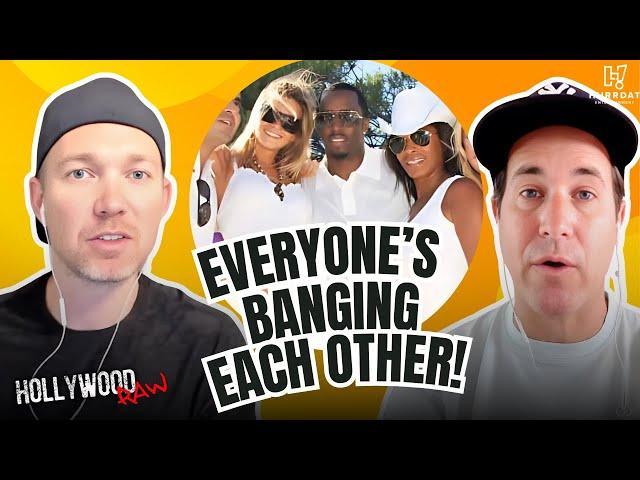 Inside Hollywood's Wildest Celebrity Parties & Diddy's Shocking Backyard Bed | Hollywood Raw