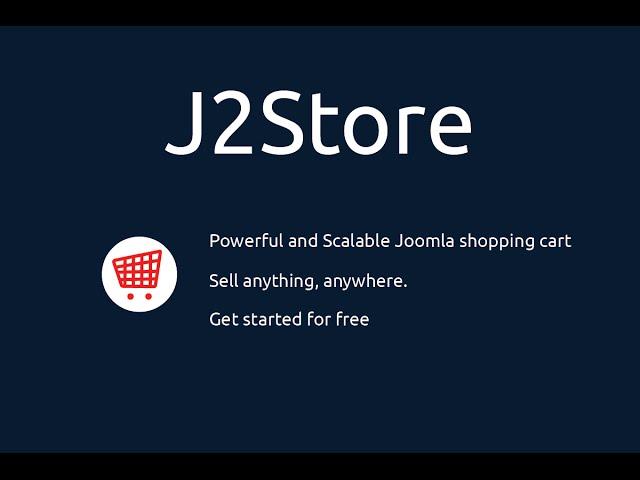 J2Store 3.x Quickstart