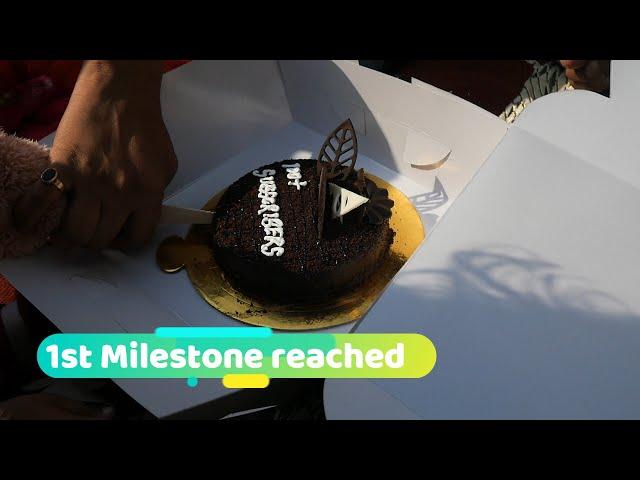 1st Milestone 100+ Subscribers Reached || Cut Cake || Simpy Saurabh Vlogs
