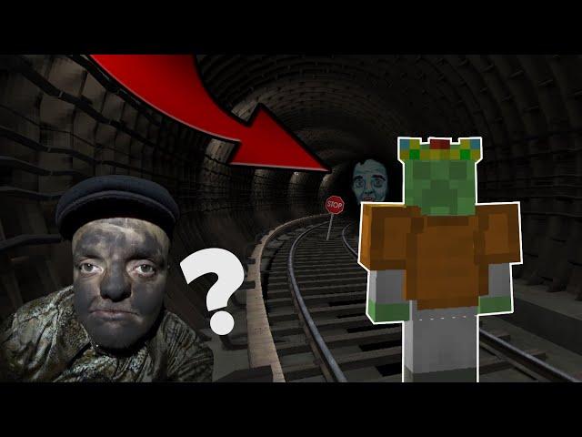 The pathfinder met SUS in the metro in Minecraft? Kyiv metro in Minecraft!