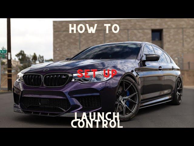 How to set up launch control on your BMW F90 M5