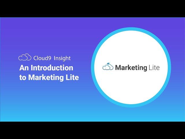 An Introduction to Marketing Lite