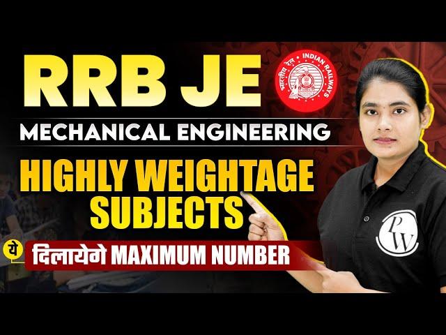 Railway Junior Engineer (RRB JE) Mechanical Engineering Syllabus, Exam Pattern, Strategy