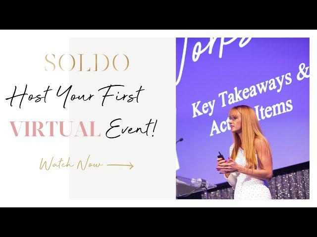 HOST YOUR FIRST VIRTUAL EVENT