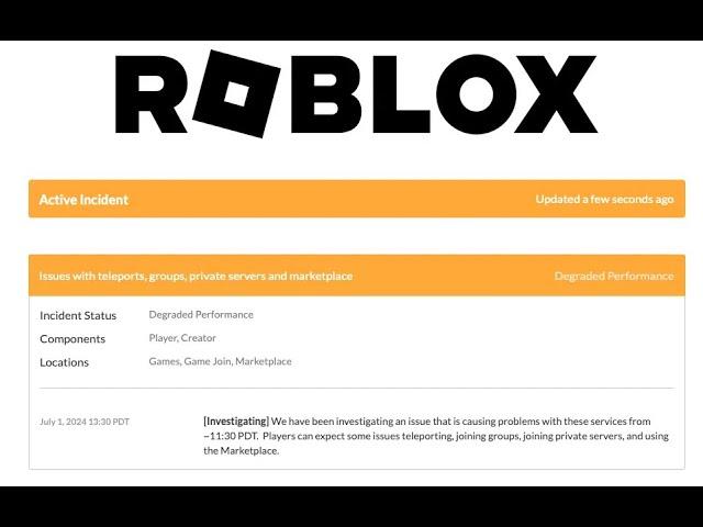 ROBLOX IS DOWN!! HACKED?