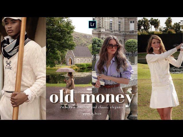 Express Your Timeless Elegance - Old Money Aesthetic (Ralph Lauren Style) || Free Lightroom Tutorial