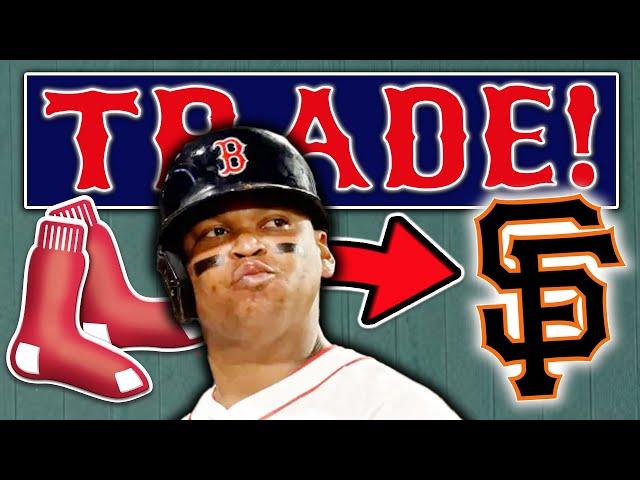 RED SOX TRADE RAFAEL DEVERS TO GIANTS! REACTION!