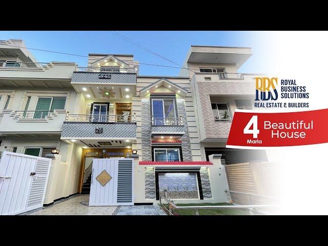 4 Marla Beautiful House For Sale in G-13 Islamabad